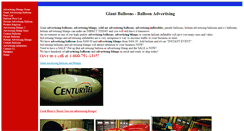 Desktop Screenshot of dealer.giantadvertisingblimps.com